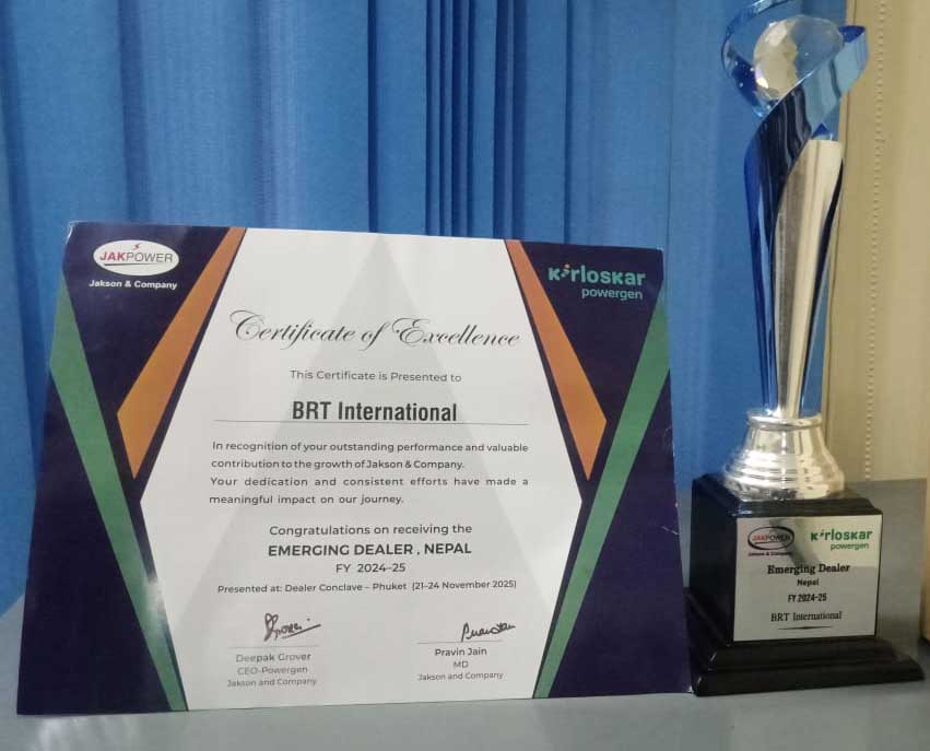 Brt International awards