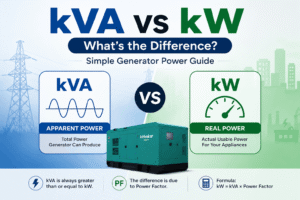 kVA vs kW: What’s the Difference? Simple Generator Power Guide